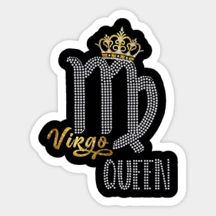 Virgo Queen Sticker